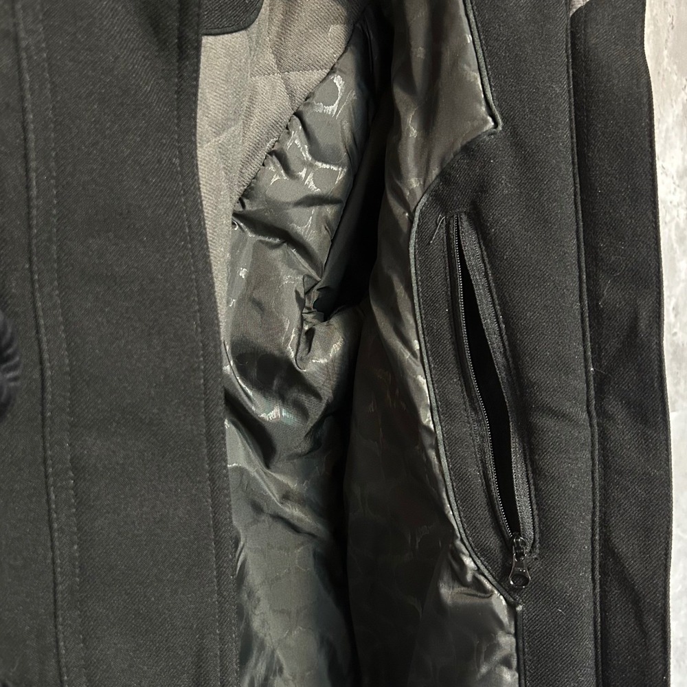 Merrell Opti-Shell Hooded Duffle Coat Black Toggle Parka Jacket Women's XS READ - Picture 12 of 14